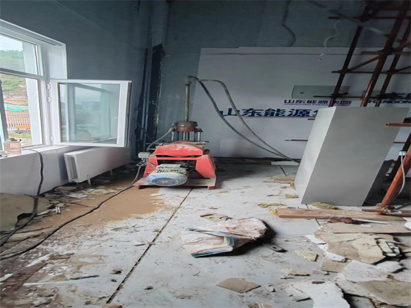 衢江地基基础下沉墙体裂缝加固注浆顶升施工